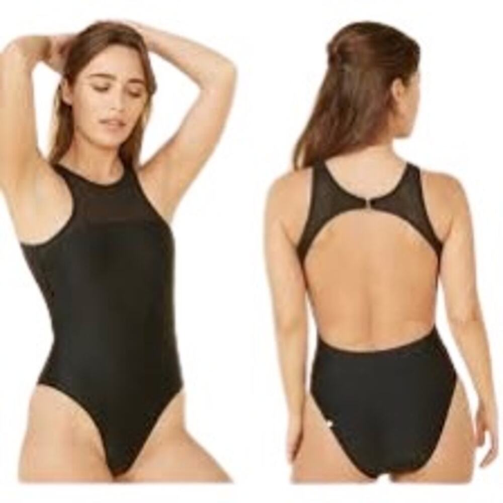 Summersalt Black High-Neck Bikini